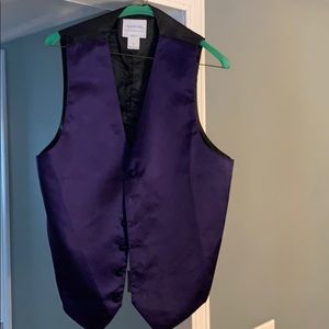 Tuxedo vest